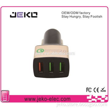 Qualcomm quick charge 2.0 high quality 3 USB Ports quick car charger quick Car charge